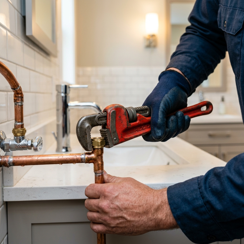 Downspout and drainage maintenance